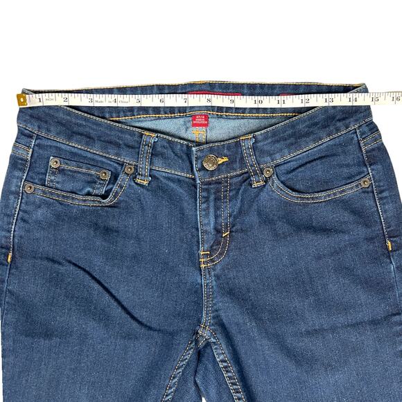 Banana Republic Jeans Limited Edition Skinny Bootcut Dark Wash DenimWomen's 27/4 - Picture 5 of 15